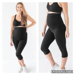 Kindred Bravely Francesca Capri Pocket Leggings Maternity Postpartum NEW XXL